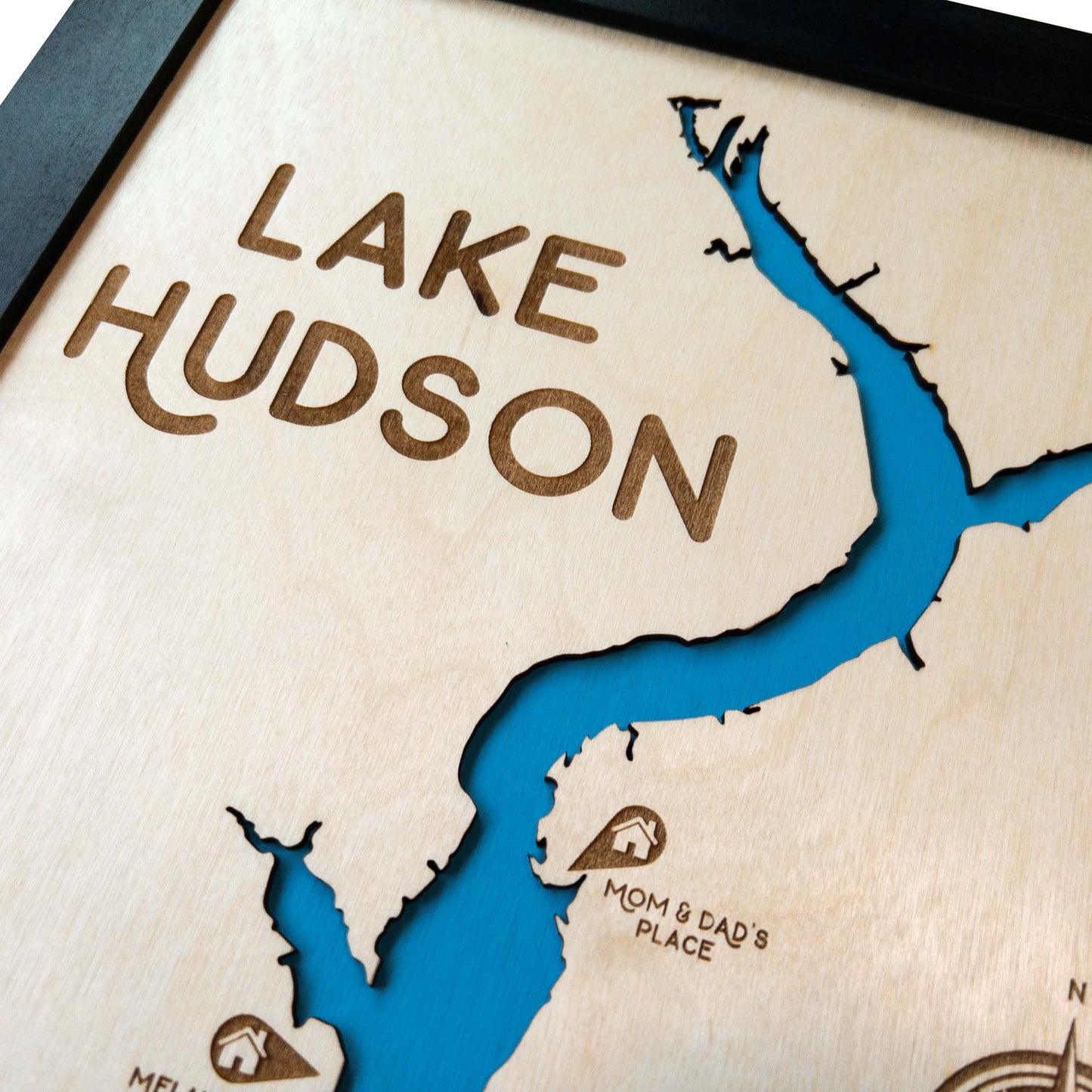 Lake Hudson Map