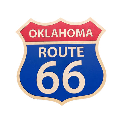 Route 66 Badge Sign