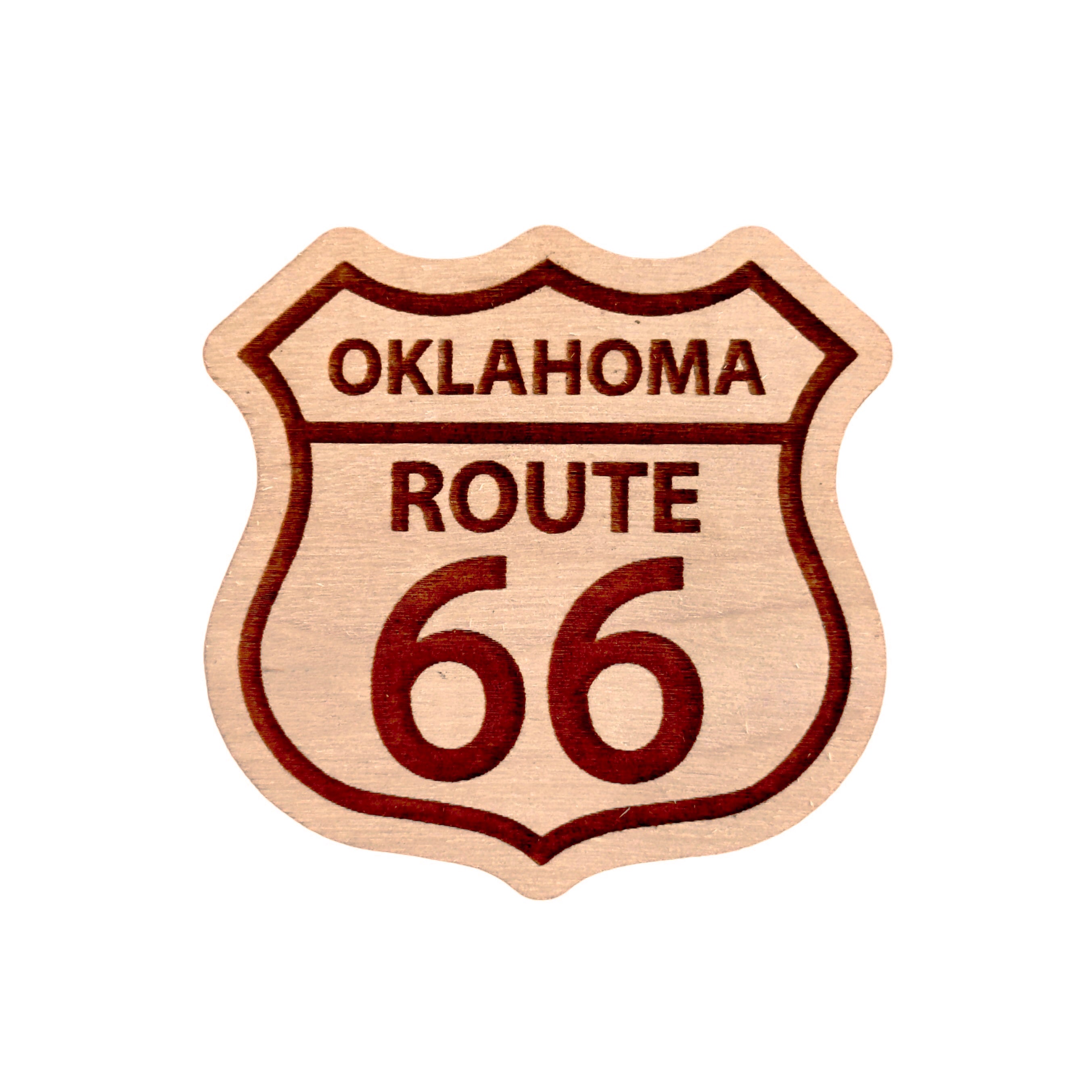 Route 66 Magnet – The Curious Bison